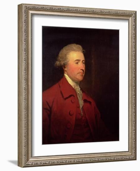 Portrait of Edmund Burke-James Northcote-Framed Giclee Print