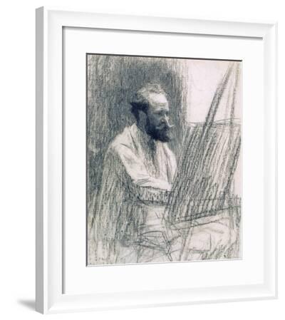 Portrait Of Edouard Manet 1832 83 At His Easel Giclee Print By Léon Augustin Lhermitte Artcom