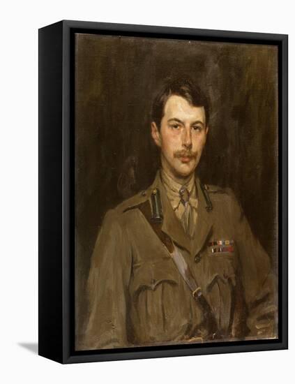 Portrait of Edward Cavendish When Marquess of Hartington, c.1918-20-James Jebusa Shannon-Framed Premier Image Canvas