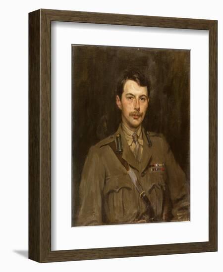 Portrait of Edward Cavendish When Marquess of Hartington, c.1918-20-James Jebusa Shannon-Framed Giclee Print