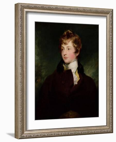 Portrait of Edward Impey, circa 1800-Thomas Lawrence-Framed Giclee Print