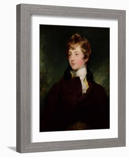 Portrait of Edward Impey, circa 1800-Thomas Lawrence-Framed Giclee Print