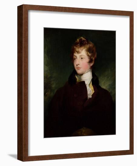 Portrait of Edward Impey, circa 1800-Thomas Lawrence-Framed Giclee Print
