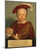 Portrait of Edward Prince of Wales, Later Edward VI, as a Child-Hans Holbein the Younger-Mounted Giclee Print
