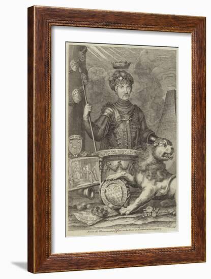 Portrait of Edward, Prince of Wales-null-Framed Giclee Print