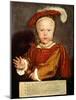 Portrait of Edward VI as a Child-Hans Holbein the Younger-Mounted Giclee Print