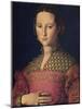 Portrait of Eleanor of Toledo, Wife of Grand Duke Cosimo I De' Medici, C1545-Agnolo Bronzino-Mounted Giclee Print