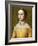 Portrait of Eleanora D'Este, Half-Length, Wearing a Gold Dress-Alessandro Allori-Framed Giclee Print