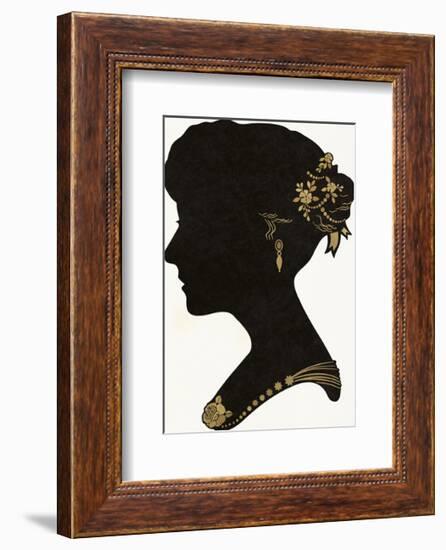 Portrait of Elegance-Maria Mendez-Framed Giclee Print