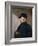 Portrait of Eleonor Regis Courbet (Oil on Canvas, C.1840)-Gustave Courbet-Framed Giclee Print