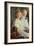 Portrait of Elizabeth and Charles Williamson with Their Pet Dog-Antonio Mancini-Framed Giclee Print