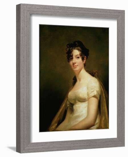 Portrait of Elizabeth Campbell (1756-1823) Marchesa Di Spineto, C.1812-Sir Henry Raeburn-Framed Giclee Print