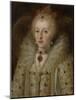 Portrait of Elizabeth I, Queen of England, C. 1550-99-null-Mounted Art Print