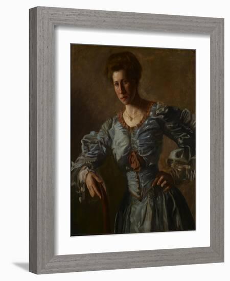 Portrait of Elizabeth L. Burton, C.1905-06-Thomas Cowperthwait Eakins-Framed Giclee Print