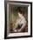 Portrait of Elizabeth Wells (Later Lady Dyke) Wearing a Grey Dress and Holding a Book-Edwin Henry Landseer-Framed Giclee Print