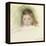 Portrait of Ellen Mary Cassatt (Pastel on Paper Mounted on Paperboard. 36.2 X 35.9Cm.)-Mary Cassatt-Framed Premier Image Canvas