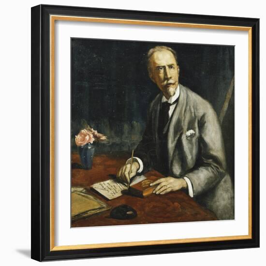 Portrait of Emile Bauman; Portrait D'Emile Bauman, 1927-Emile Bernard-Framed Giclee Print