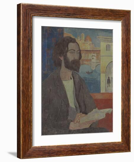 Portrait of Emile Bernard in Florence, 1893-Paul Serusier-Framed Giclee Print