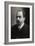 Portrait of Emile Zola (b/w photo)-French Photographer-Framed Giclee Print