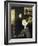 Portrait of Emile Zola-Edouard Manet-Framed Art Print