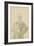 Portrait of Emperor Alexander III (1845-1894) (Pencil and W/C on Paper)-Mihaly von Zichy-Framed Giclee Print