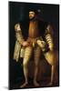 Portrait of Emperor Charles V-Titian (Tiziano Vecelli)-Mounted Giclee Print