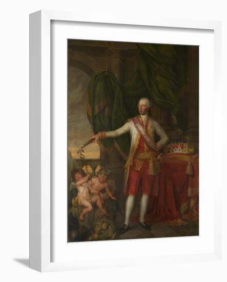 Portrait of Emperor Joseph II (1741-179), Second Half of the 18th C-Gertrude Cornélie Marie de Pélichy-Framed Giclee Print