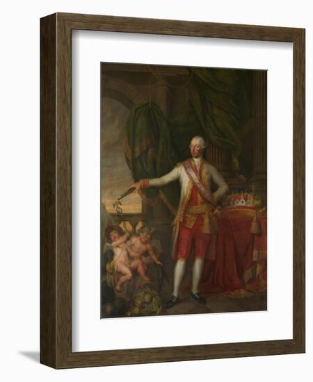 Portrait of Emperor Joseph II (1741-179), Second Half of the 18th C-Gertrude Cornélie Marie de Pélichy-Framed Giclee Print