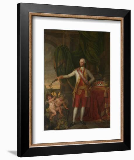 Portrait of Emperor Joseph II (1741-179), Second Half of the 18th C-Gertrude Cornélie Marie de Pélichy-Framed Giclee Print