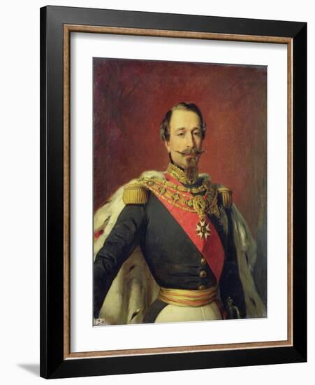 Portrait of Emperor Louis Napoleon III-Auguste Boulard-Framed Giclee Print