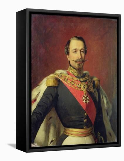 Portrait of Emperor Louis Napoleon III-Auguste Boulard-Framed Premier Image Canvas