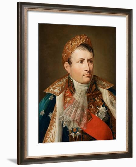 Portrait of Emperor Napoléon I Bonaparte (1769-182)-Andrea Appiani-Framed Giclee Print