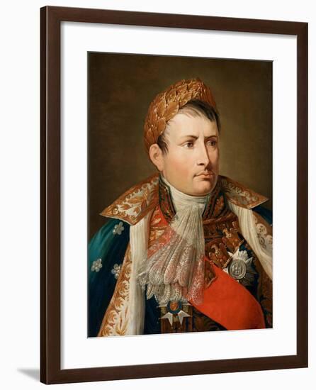 Portrait of Emperor Napoléon I Bonaparte (1769-182)-Andrea Appiani-Framed Giclee Print