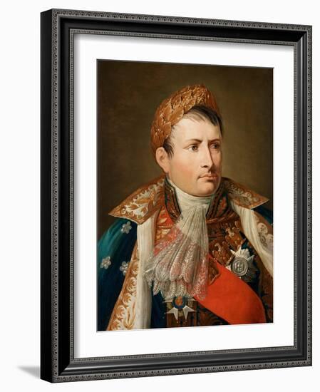 Portrait of Emperor Napoléon I Bonaparte (1769-182)-Andrea Appiani-Framed Giclee Print