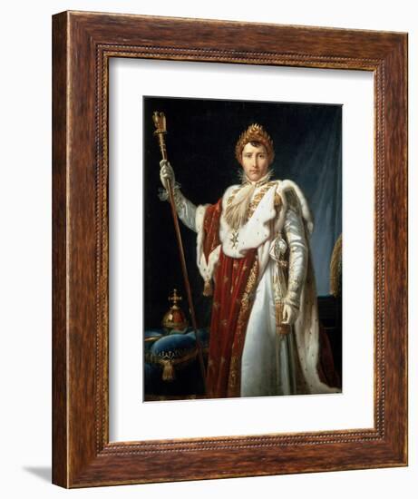 Portrait of Emperor Napoléon I Bonaparte, C1804-Francois Pascal Simon Gerard-Framed Giclee Print