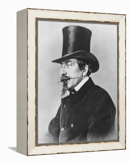 Portrait of Emperor Napoleon III-Nadar-Framed Premier Image Canvas