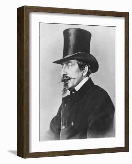 Portrait of Emperor Napoleon III-Nadar-Framed Photographic Print