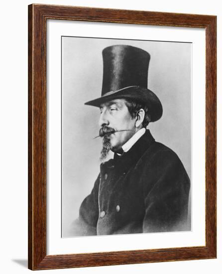Portrait of Emperor Napoleon III-Nadar-Framed Photographic Print