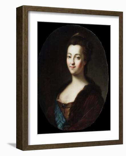 Portrait of Empress Catherine II, 18th Century-Vigilius Erichsen-Framed Giclee Print