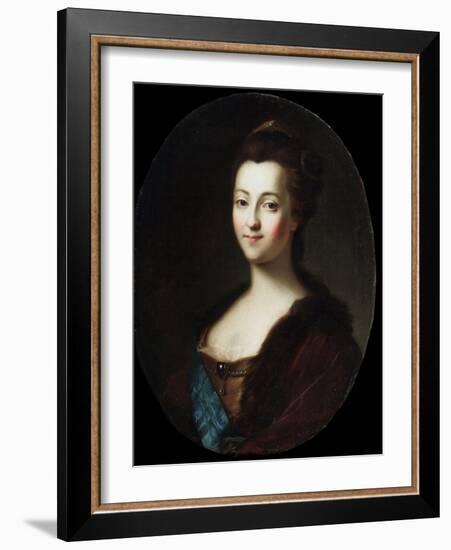 Portrait of Empress Catherine II, 18th Century-Vigilius Erichsen-Framed Giclee Print