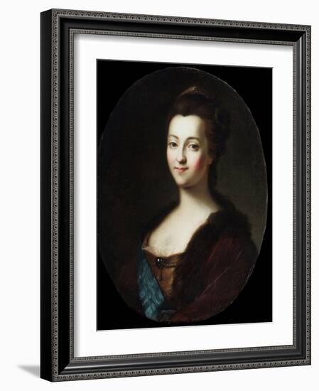 Portrait of Empress Catherine II, 18th Century-Vigilius Erichsen-Framed Giclee Print