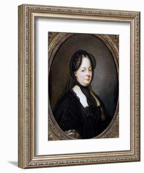 Portrait of Empress Maria Theresa of Austria-null-Framed Giclee Print