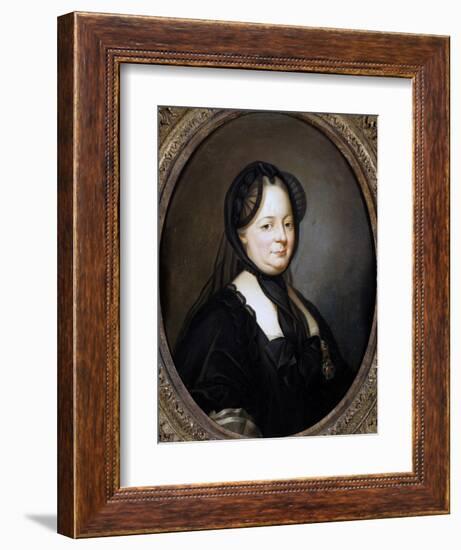 Portrait of Empress Maria Theresa of Austria-null-Framed Giclee Print