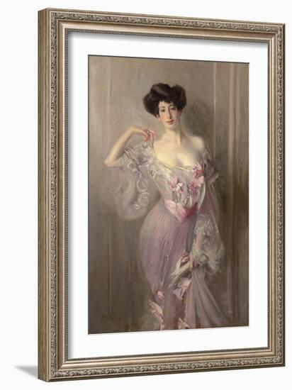 Portrait of Ena Wertheimer, 1902-Giovanni Boldini-Framed Giclee Print