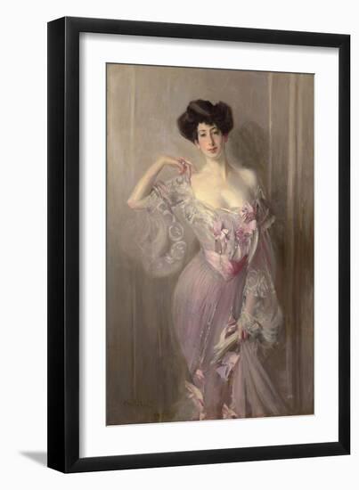 Portrait of Ena Wertheimer, 1902-Giovanni Boldini-Framed Giclee Print