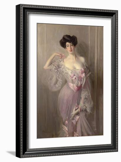 Portrait of Ena Wertheimer, 1902-Giovanni Boldini-Framed Giclee Print