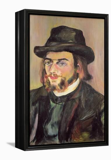 Portrait of Erik Satie-Suzanne Valadon-Framed Premier Image Canvas