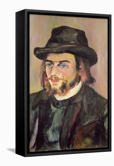 Portrait of Erik Satie-Suzanne Valadon-Framed Premier Image Canvas