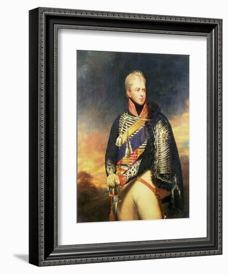 Portrait of Ernest, Duke of Cumberland and King of Hanover (1771-1851)-Sir William Beechey-Framed Giclee Print