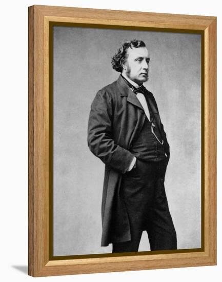 Portrait of Ernest Picard-Pierre Petit-Framed Premier Image Canvas